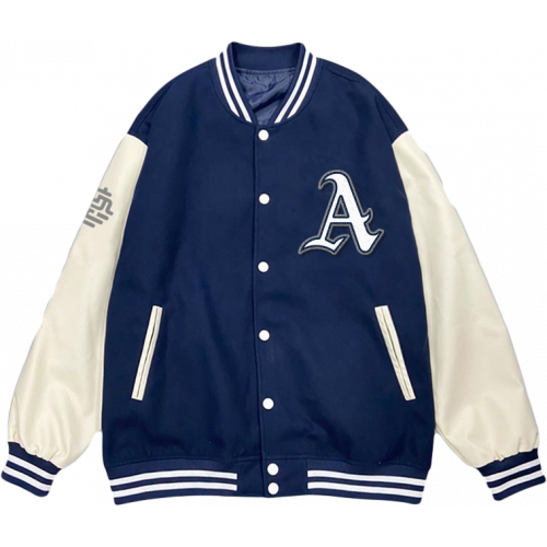 NTUA經典款美式棒球外套_名偵探柯藍 NTUA經典款美式棒球外套_名偵探柯藍