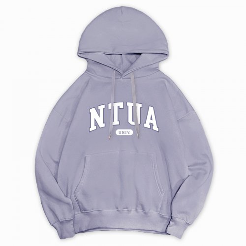 【預購至11/16止,12/8陸續出貨】NTUA冬日輕甜系落肩帽T_灰紫 【預購至11/16止,12/8陸續出貨】NTUA冬日輕甜系落肩帽T_灰紫