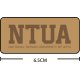 NTUA皮革標老帽_黑