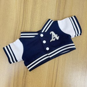 【新品登場】NTUA玩偶棒球外套_深藍(本商品不含玩偶)