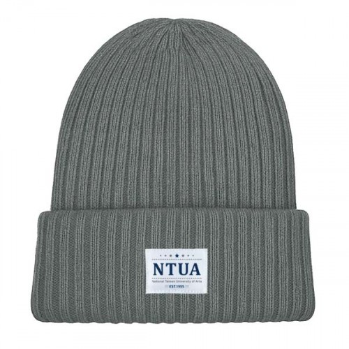 【新品登場】NTUA經典織標QQ毛帽_深灰