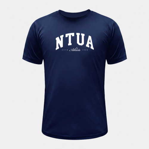 NTUA經典款超細纖維排汗短T_丈青